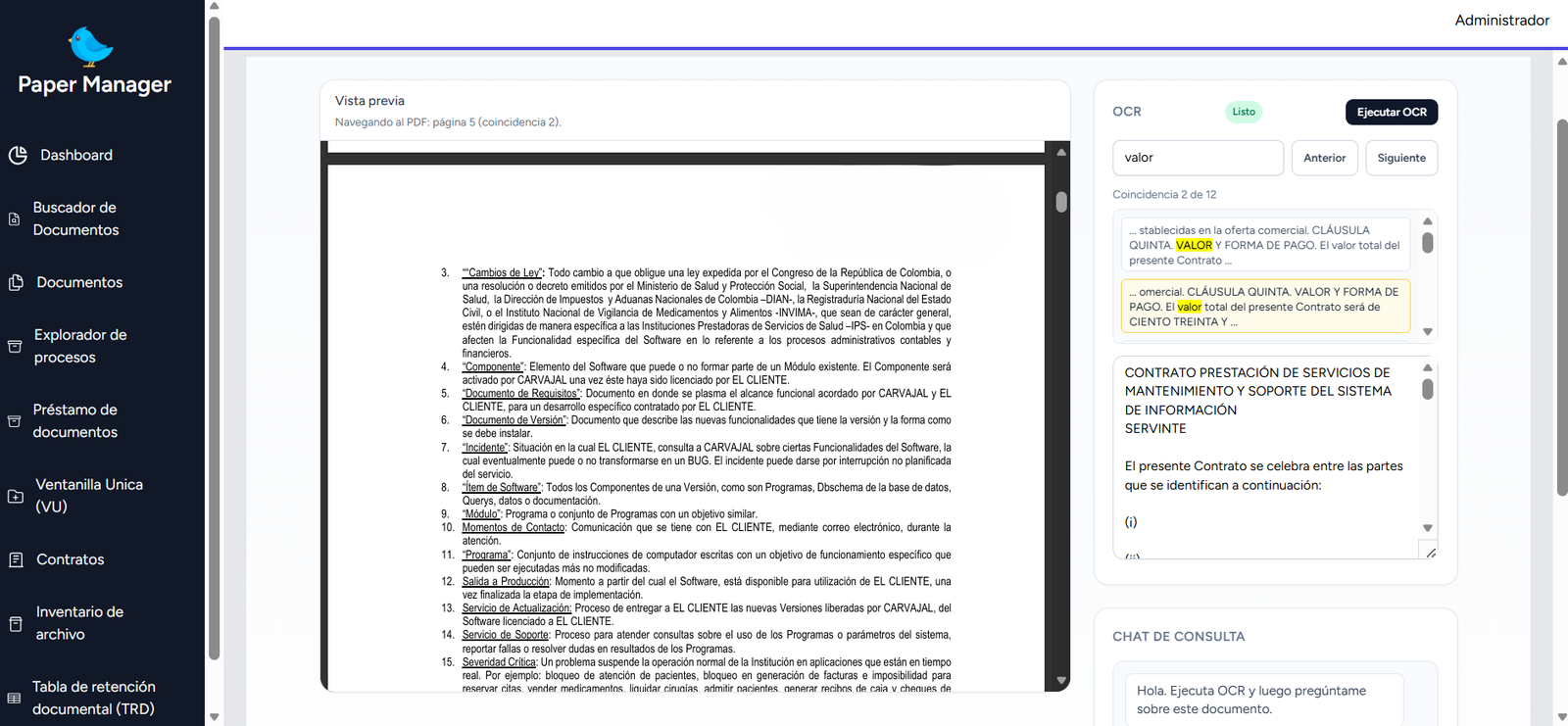 Módulo de IA de Paper Manager